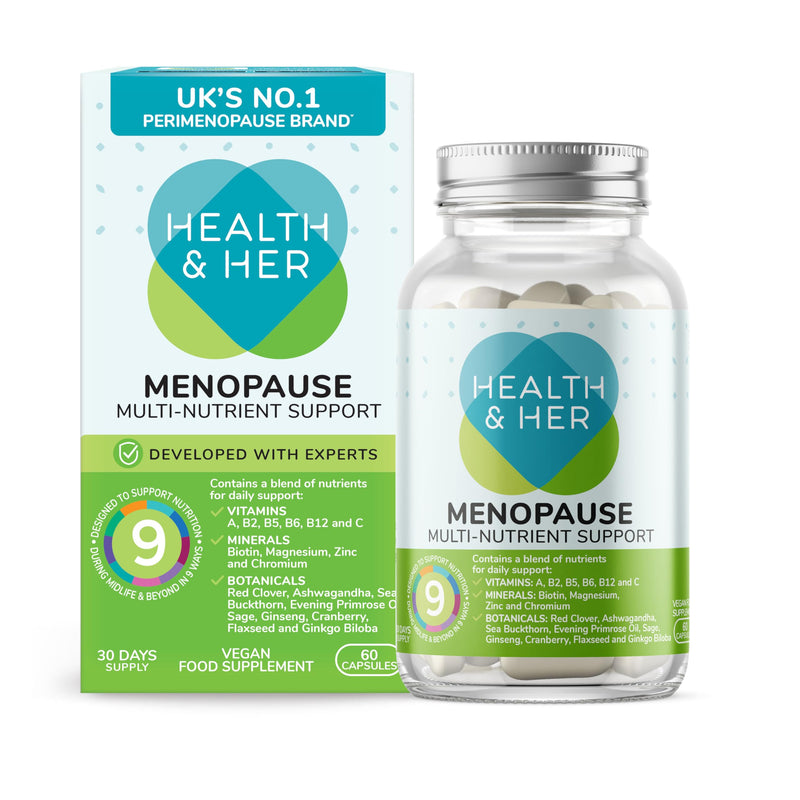 Health & Her Menopause Supplement, Multivitamin for Women