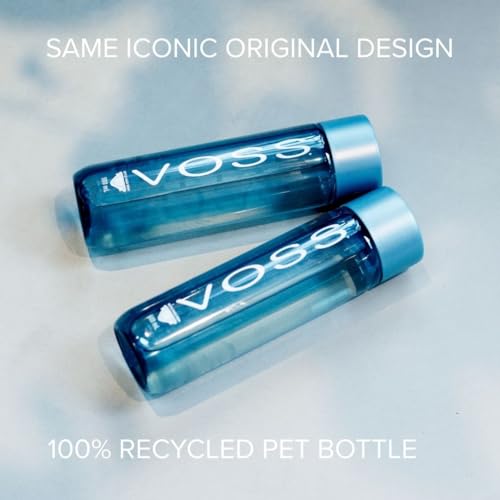 VOSS Still Water, Pack of 24 x 500ml PET Bottles, Natural Mineral Water