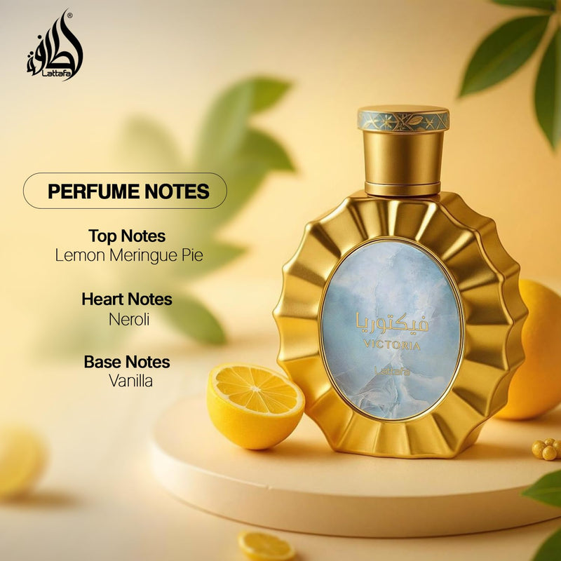 Victoria by Lattafa for Unisex - 3.4 oz EDP Spray