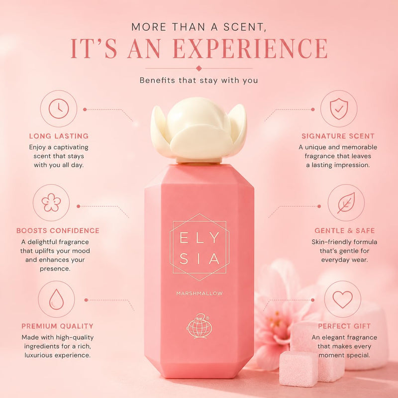 Elysia Marshmallow EDP Unisex 3.4 Fl Oz