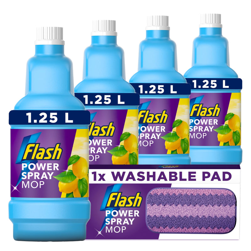 Flash Power Spray Mop Refill Liquid
