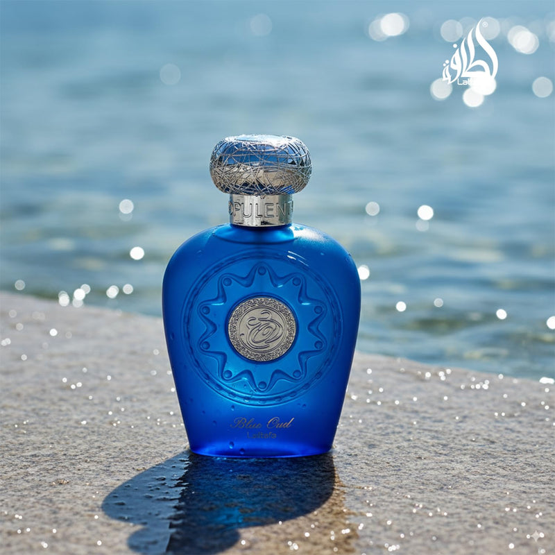 Blue Oud by Lattafa Cambodian Oud Blue Musk, AgarOud 100ml EDP
