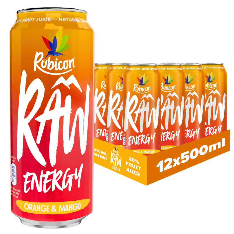 Rubicon RAW Energy Drinks