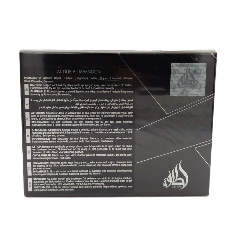 AL DUR AL MAKNOON SILVER 100ML