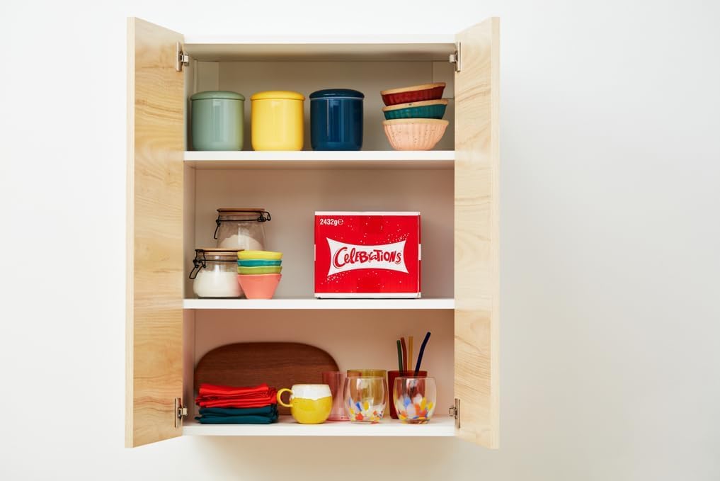 Celebrations Bulk Chocolate Box, 2.4kg, Assorted Chocolates Gift Box with Mini Chocolate Bars & Biscuits