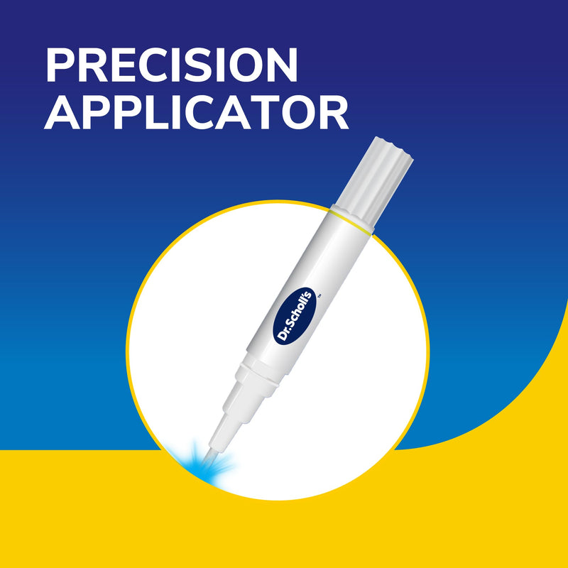 Dr. Scholl's Corn Removal Pen - Clinically Proven Corn Remover, Pain-Free Treatment with TCA Active Gel for Complete Corn Removal, 1 Pen