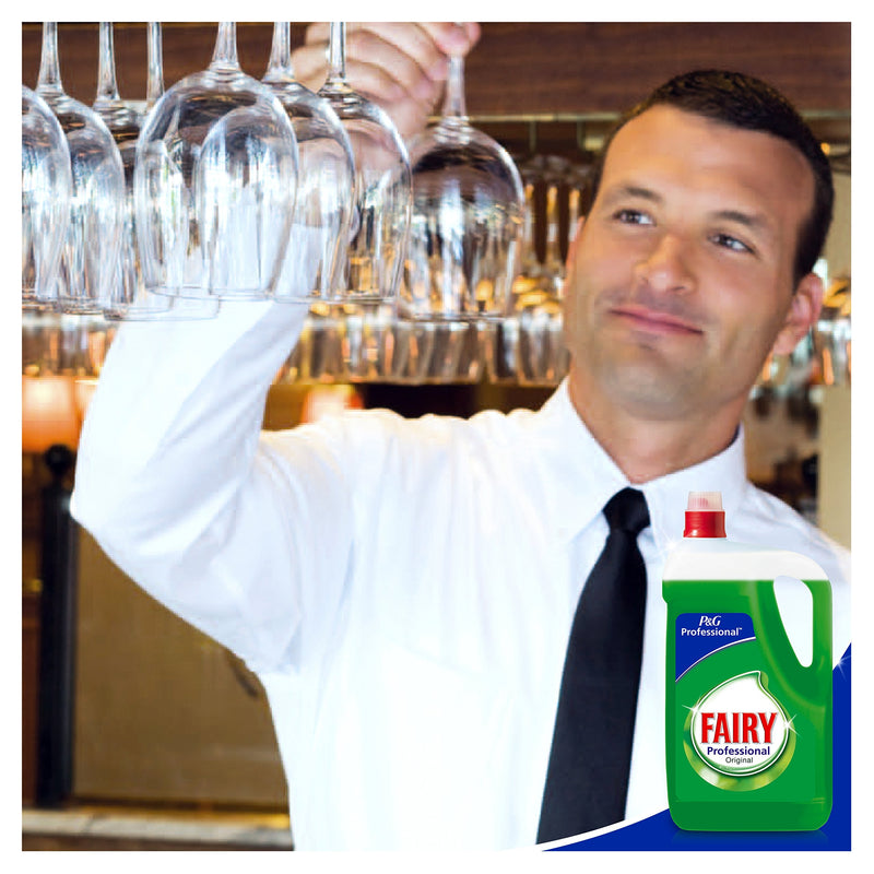Fairy Original Hand Dish Washing Up Liquid, Pack of 2 X 5 L