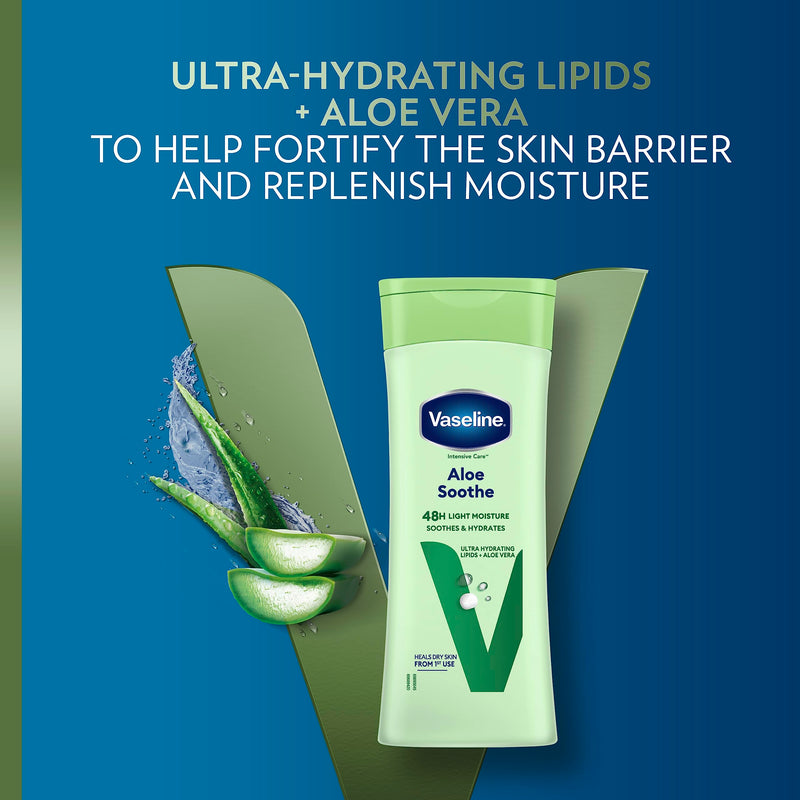 Vaseline Intensive Rescue Moisture Locking Body Lotion Unfragranced