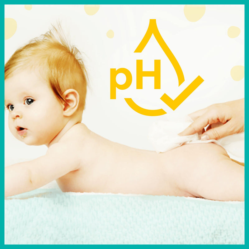 Pampers New Baby Wipes 12 Packs of 50 Wipes, 600 Baby Wet Wipes, Unscented, Helps Protect from Skin Irritation