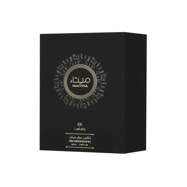 Maitha Concentrated Perfume Oil 20ml Lattafa for Women and Men - Attar Sweet Caramel Vanilla