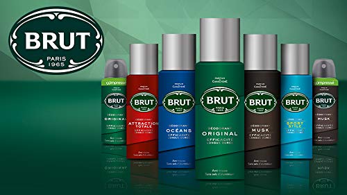 Brut Men's Deodorant Spray 200 ml - Pack of 6