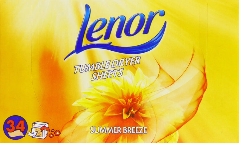 Lenor Wäschetrockner Summer Breeze Sheets Box 34