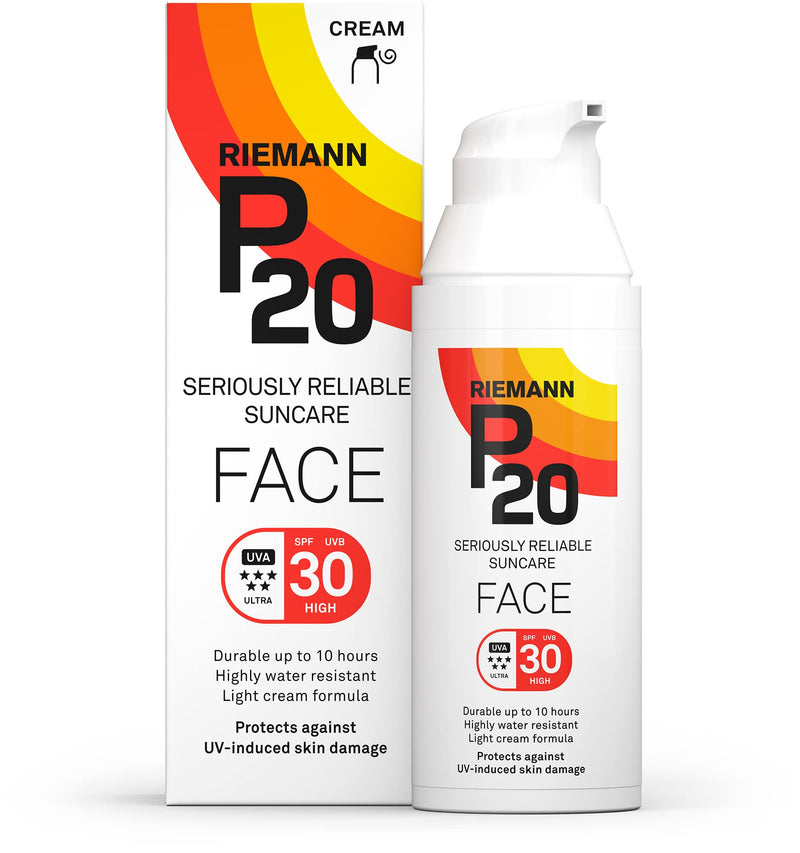 RIEMANN P20 Original Lotion Advanced Sunscreen Protection High Performance Triple + Sweat Resistance Protects up to 10 Hours UVA Very Water Resistant Medium Level