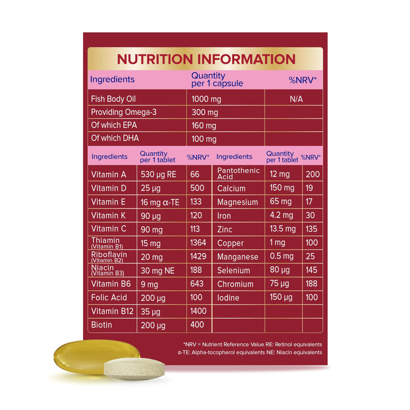 Seven Seas Omega-3 and Multivitamins