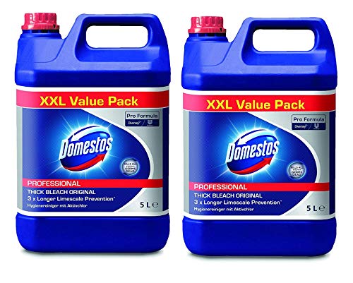 Domestos Extended Germ Kill Bleach, 5 L - 2 Pack