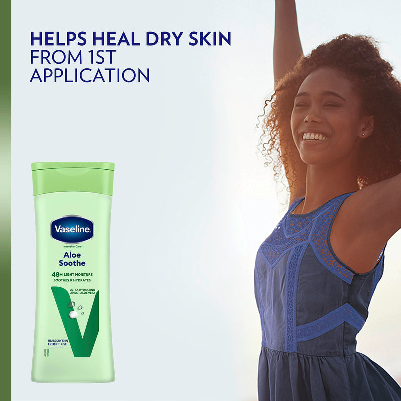 Vaseline Intensive Rescue Moisture Locking Body Lotion Unfragranced