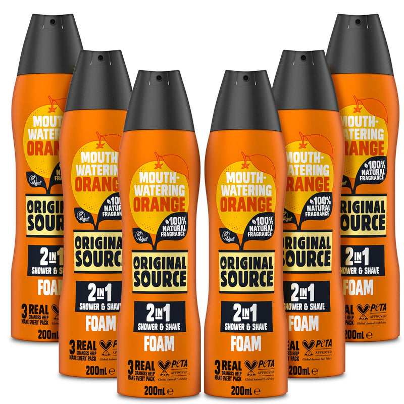 Original Source Lemon & Tea Tree 2 in 1 Shower and Shave Foam