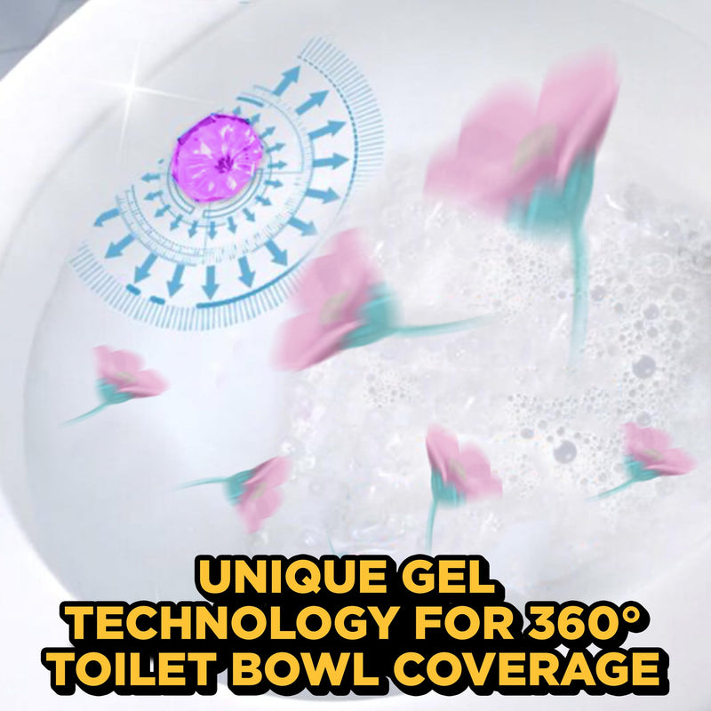 Duck Fresh Discs Toilet Cleaner Starter Kit, Fights Stains That Harbour Germs