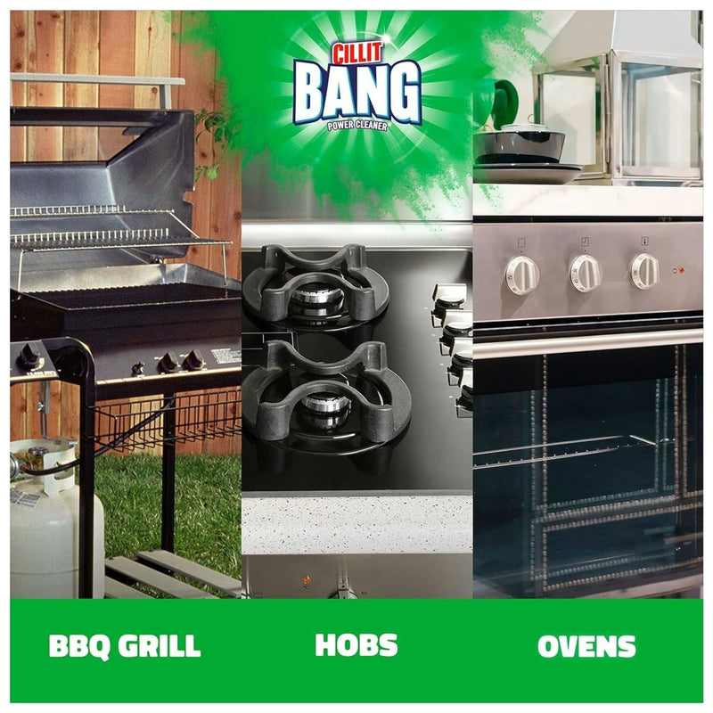 Cillit Bang Powerful Degreaser Spray | 750ml | Pack of 3 | Removes Food Stains, Dirt & Grease