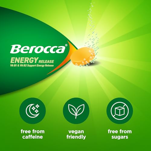Berocca Vitamin C Effervescent Tablets, Orange Flavour, 45 Tablets