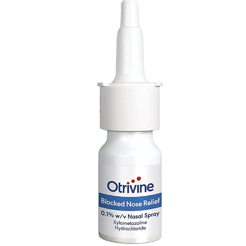 Otrivine Adult Metered Dose 0.1% Nasal Spray 10ml - PACK OF 3