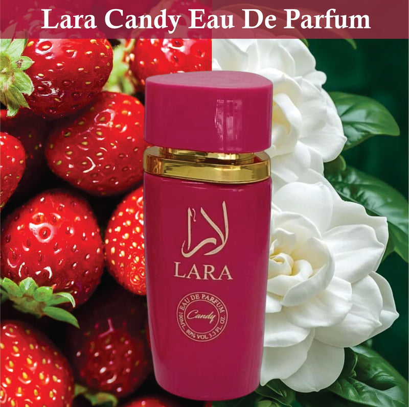Sapphire’s Choice Lara Candy Perfume | Lara Candy Eternal Edp Eau De Parfum for Women 100ml | Vanilla and Strawberry Fragrance | Perfume for Women Made in Uae