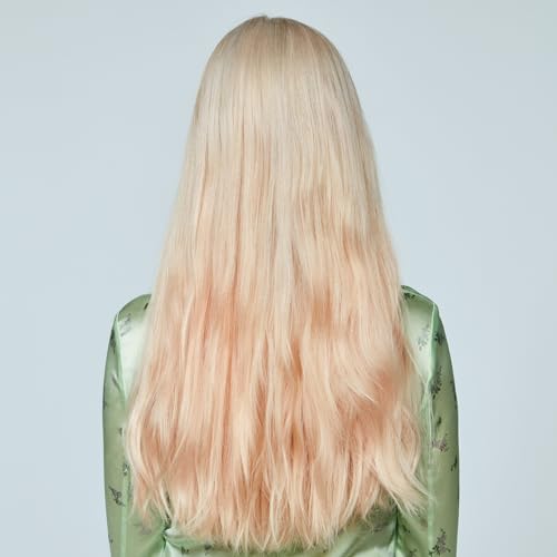 Bleach London Awkward Peach Shampoo - Vegan & PETA-Approved Peachy Toning Formula, for Bleached Hair, Colour Depositing, Achieves Dreamy Peachy Look, Enhances Warm Blonde - Paraben Free - (250 ml)