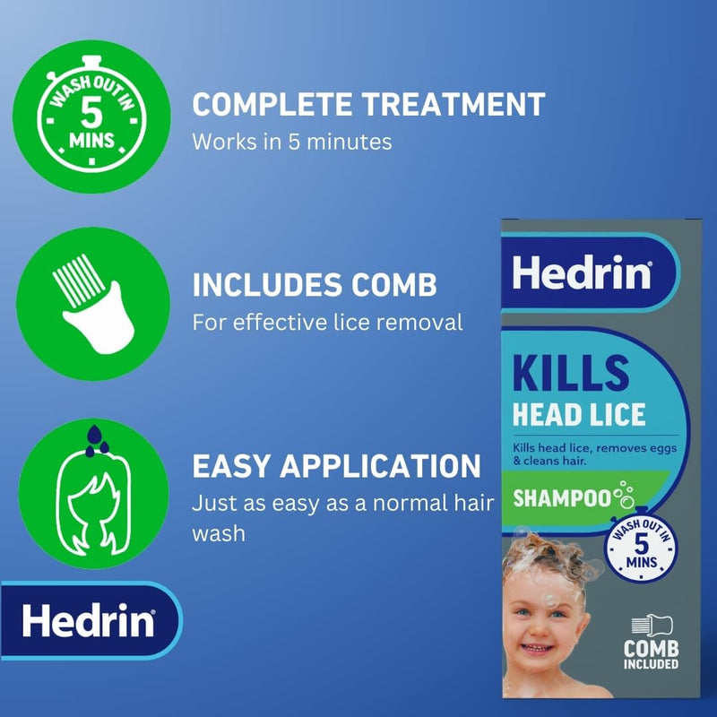 Hedrin All in One Shampoo