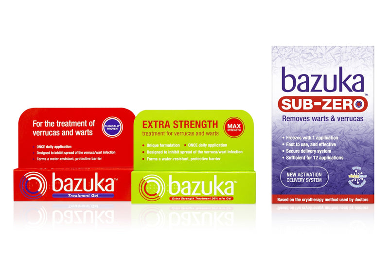 Bazuka Sub-Zero. Freezing Device for Removal of Warts and Verrucas, 50ml (Packaging may vary)