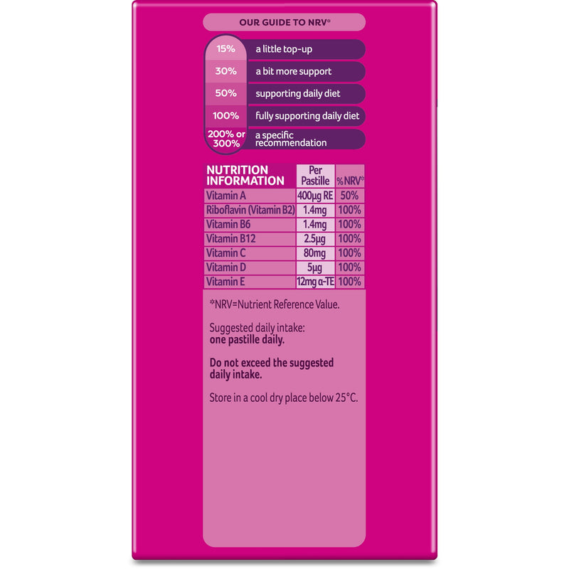 Bassetts Vitamins 7-11 Years Raspberry Flavour Multivitamins