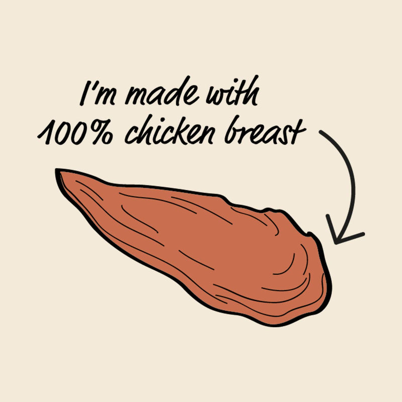 Good Boy Good Boy - Tender Duck Fillets - Dog Treats - Made With 100% Natural Duck Breast Meat - 320 Grams - Low Fat Dog Treats - Case of 3