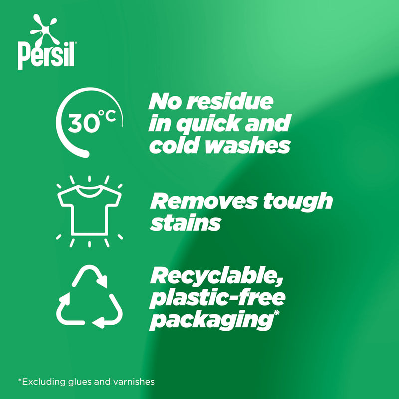 Persil Ultimate Active Clean Washing Capsules laundry