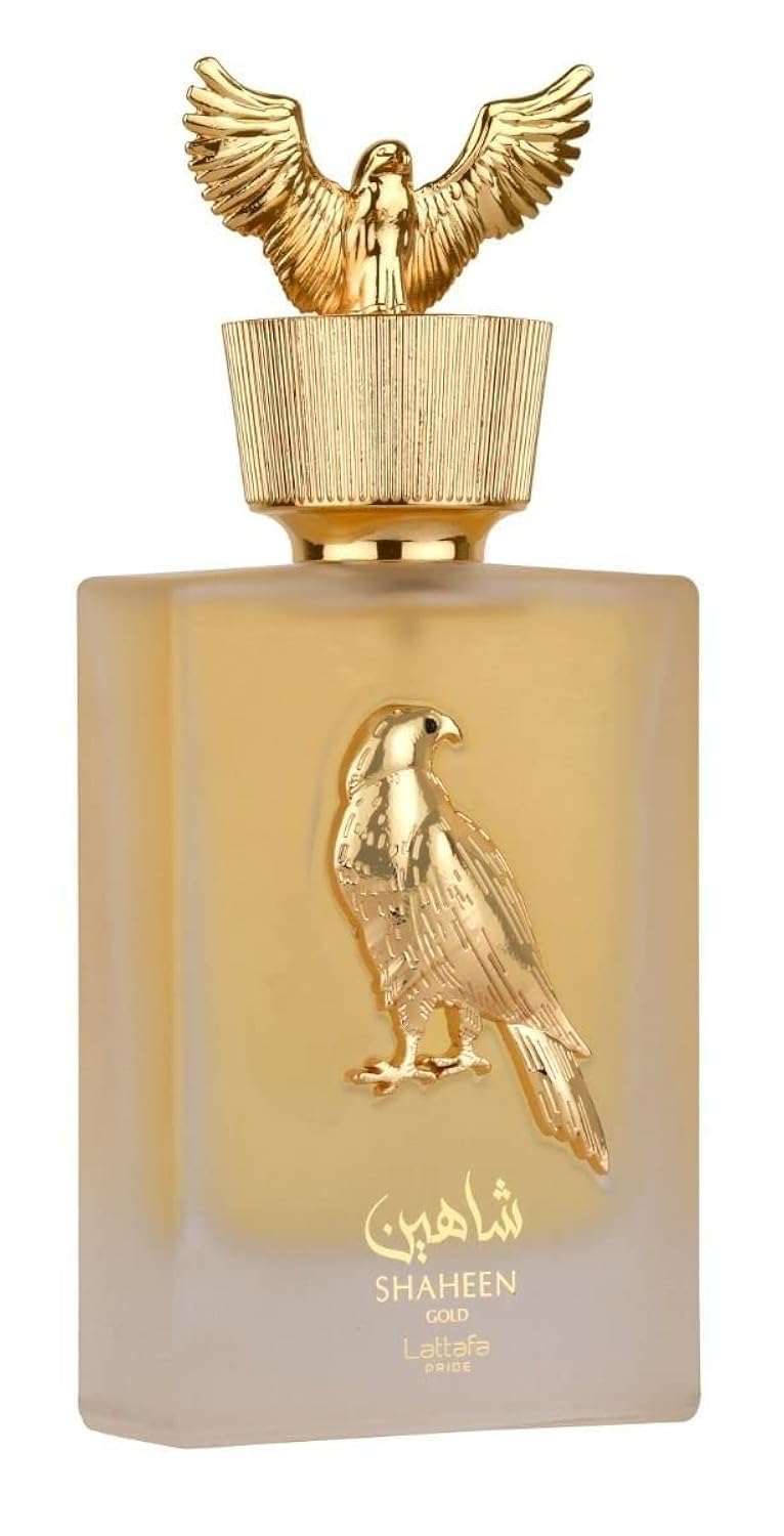 Shaheen Gold by Lattafa for Men - 3.4 oz EDP Spray