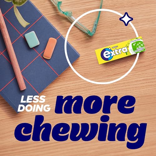 Extra Apple Flavour Sugar Free Chewing Gum 10 pieces (30 Pack)