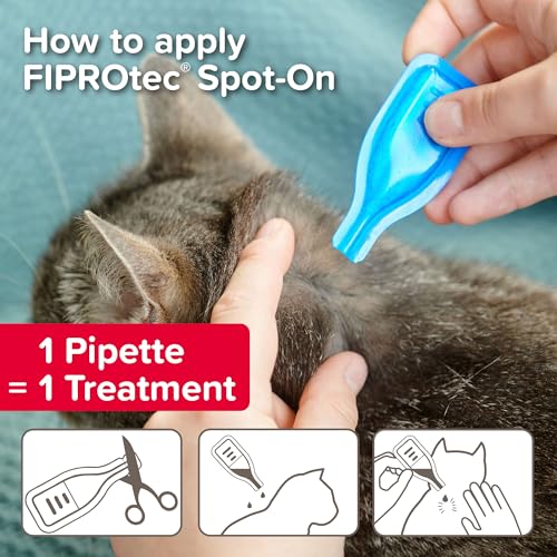 Beaphar - FIPROtec Spot-On Flea & Tick Treatment for Cats