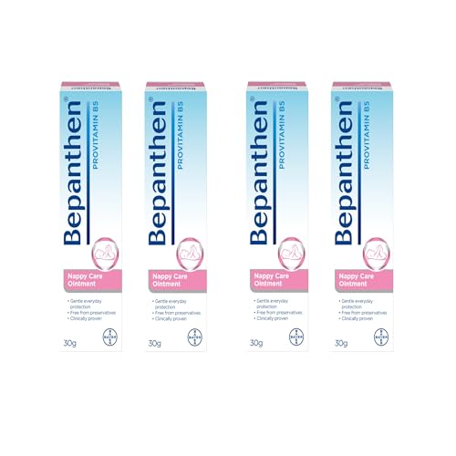 Bepanthen Nappy Care Ointment, 120 g (Pack of 4)
