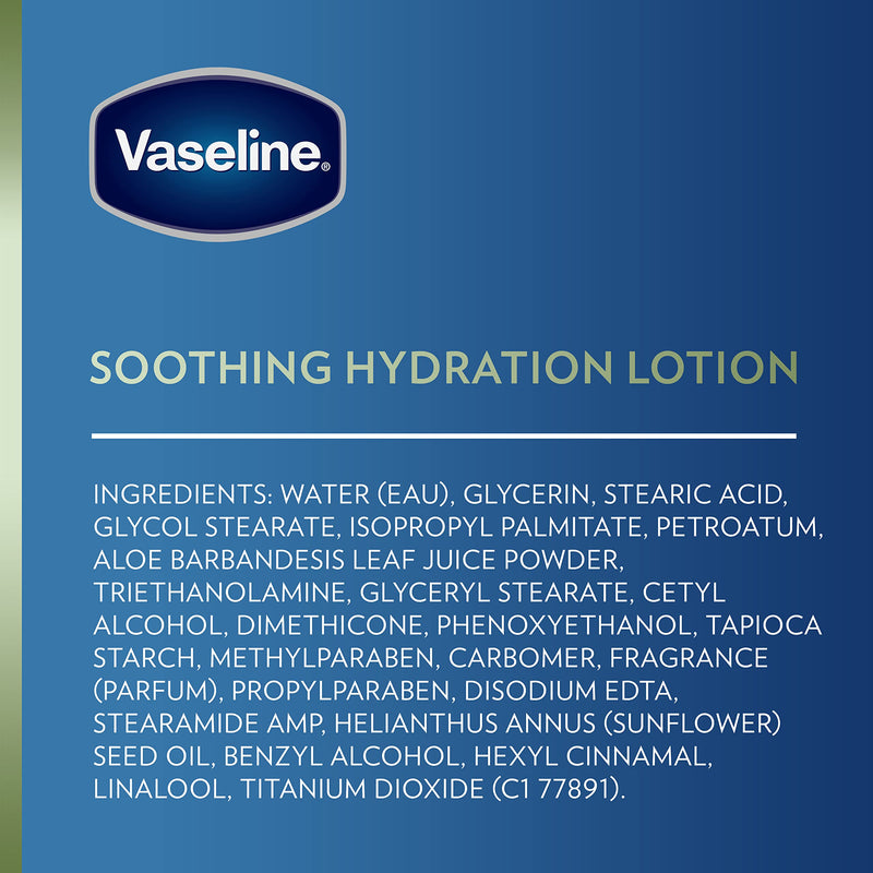 Vaseline Intensive Rescue Moisture Locking Body Lotion Unfragranced