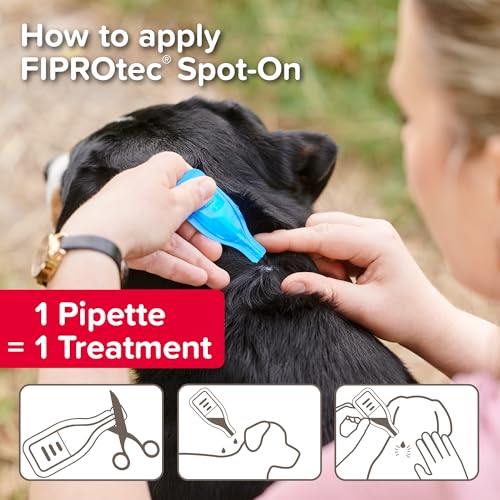 Beaphar - FIPROtec Spot-On Flea & Tick Treatment for Large Dogs