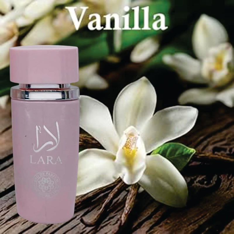 Lara Perfume - Inspired Yara Perfume Spray | Lara Eau de Parfum for Women with Perfume oil | Women Parfum 100ml | Vanilla and Jasmine Fragrance | (Inspired by YARA Parfum) By Sapphire's Choive