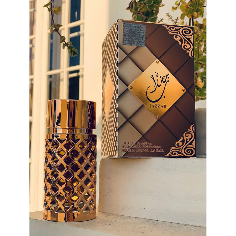 Jazzab Gold 100ml Men Women Unisex Perfume Arabic Oriental Attar Spray Perfume Halal EDP Ard Al Zaafaran