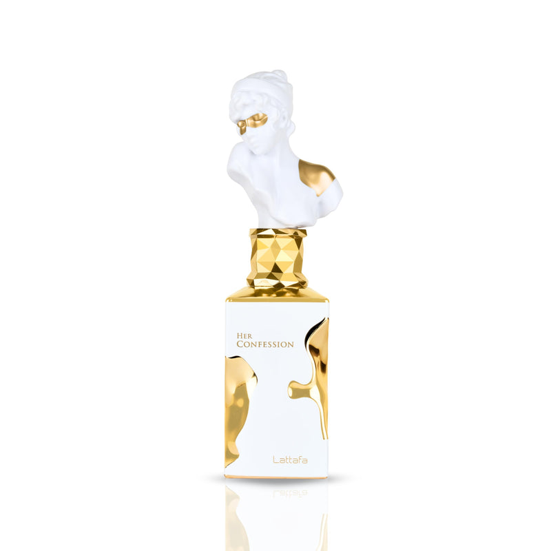 Lattafa Her Confession for Women Eau de Parfum Spray, 3.4 Ounce / 100ml