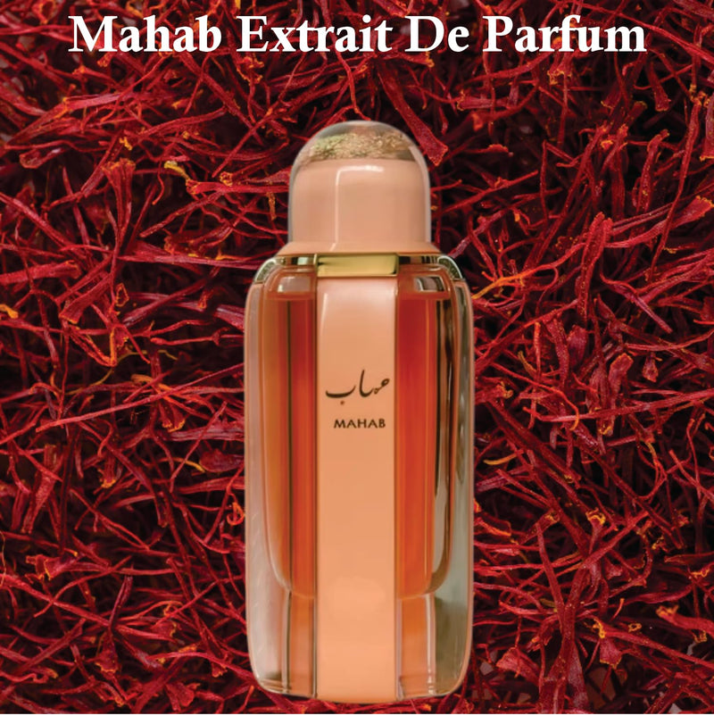 Sapphire’s Choice Mahab Perfume | Mahab Eau De Parfum For Men and Women 100ml | Saffron, Vanilla and Rose Fragrance | Long-Lasting Perfume For Women and Men Made in Uae