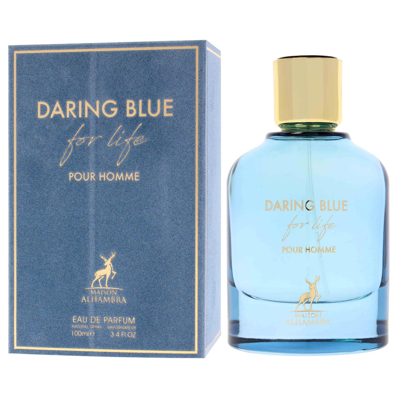 Daring Blue For Life | Eau De Parfum 100ml | By Maison Alhambra