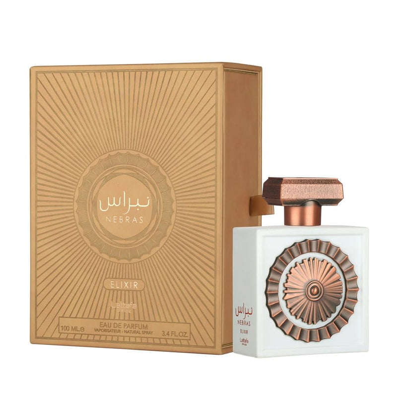 Lattafa Pride Nebras Elixir EDP 100 ml/3.4 Oz – Sweet & Creamy Gourmand Unisex | Vanilla, Musk & Sugar Cane