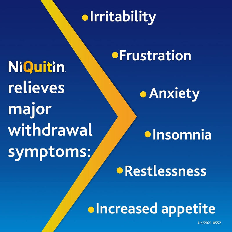 NiQuitin Mini Mint Lozenges – 4 mg, 100 Minis – Stop Smoking Aid