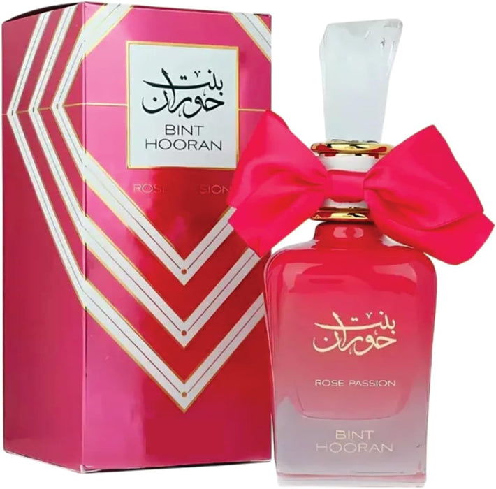 Sapphire's Choice - Bint Hooran Rose Eau de Parfum for Women | 100ml Fragrance with Rose, Sandalwood and Vanilla | Made in UAE