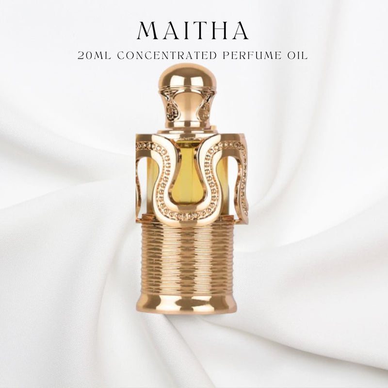 Maitha Concentrated Perfume Oil 20ml Lattafa for Women and Men - Attar Sweet Caramel Vanilla