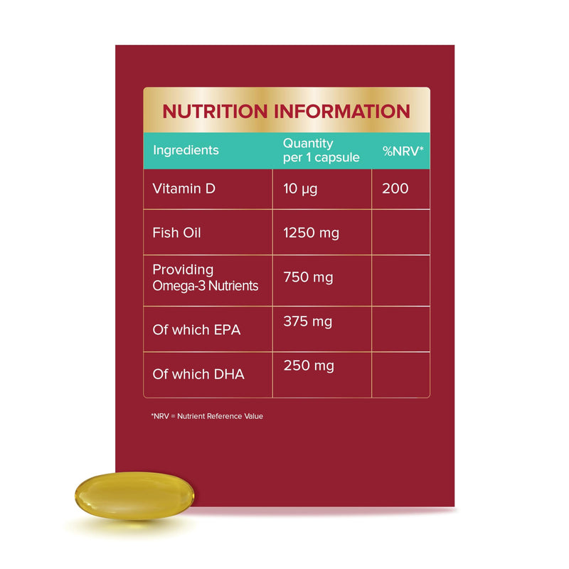 Seven Seas Omega-3 Fish Oil, Extra Strength