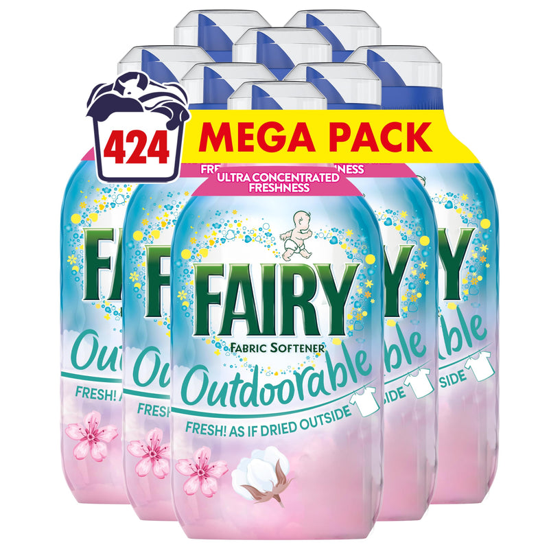 Fairy Outdoorable Fabric Conditioner, Cherry Blossom and Nordic Cotton