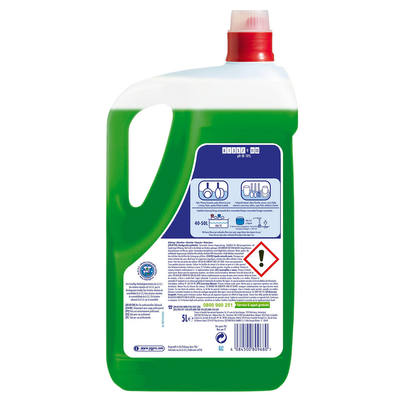 Fairy Original Hand Dish Washing Up Liquid, Pack of 2 X 5 L